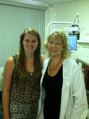 Kailee Williams '13 and Dr. Cheryl Reygers